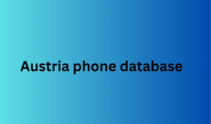 Austria phone database
