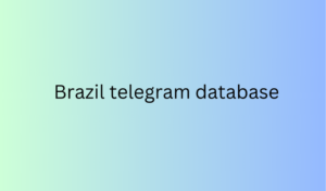 Brazil telegram database