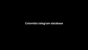 Colombia telegram database