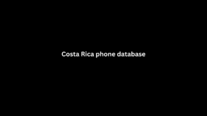 Costa Rica phone database