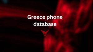 Greece phone database