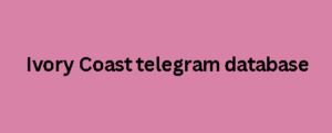 Ivory Coast telegram database