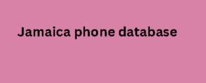 Jamaica phone database
