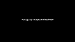 Paraguay telegram database