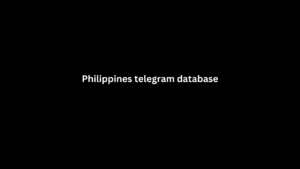 Philippines telegram database