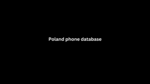 Poland phone database